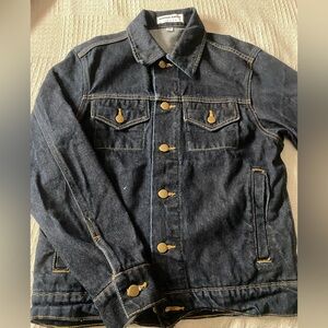 American Apparel Black Lightweight Shirt Jacket